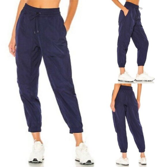 Nike Sportswear City Ready Woven Jogger Long Pull On Pants Navy Blue Size Small - Picture 1 of 17